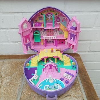 Coeur mariage vintage Polly pocket Bluebird