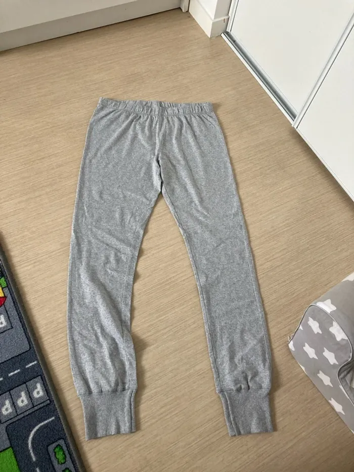 Pantalon de jogging gris clair