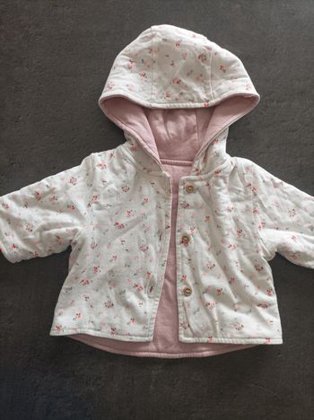 Veste réversible fille