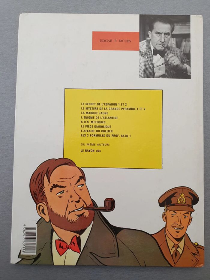 BD Blake et Mortimer l'affaire du collier 1982 - photo numéro 3
