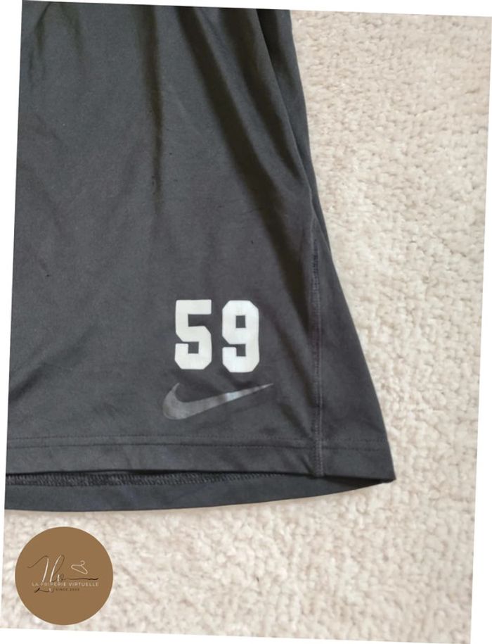 Short de sport Nike noir avec Logo aigle rouge - photo numéro 5