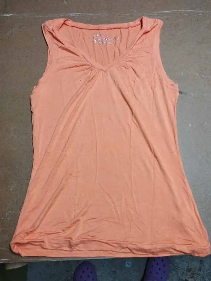 Débardeur orange
