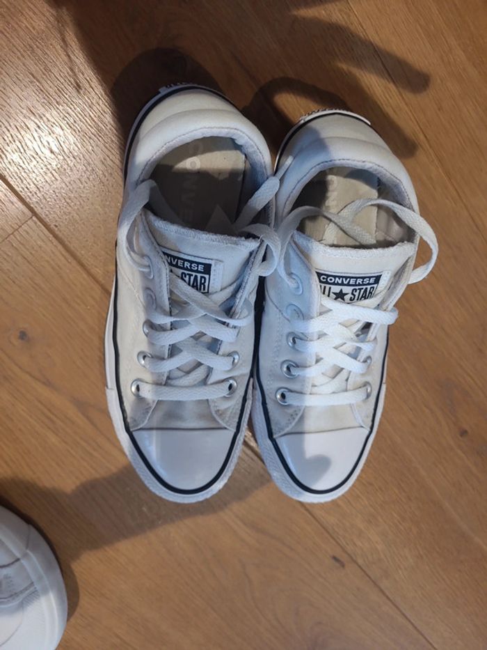 Converse blanche 36 - photo numéro 2
