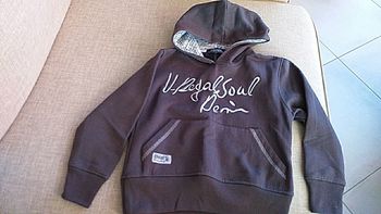 Sweat gris garçon