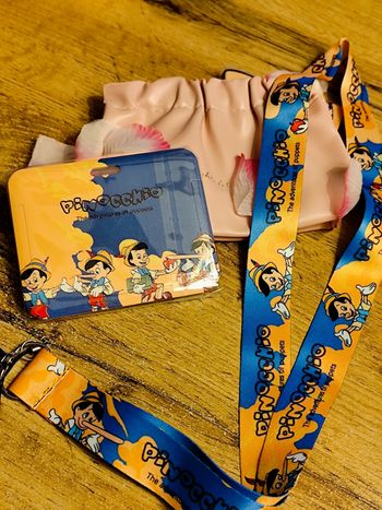 porte carte badge Disney Pinocchio