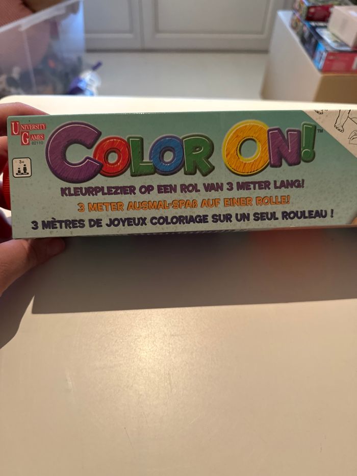 Color jeu de coloriage 3 mètres de coloriage à dérouler - photo numéro 2