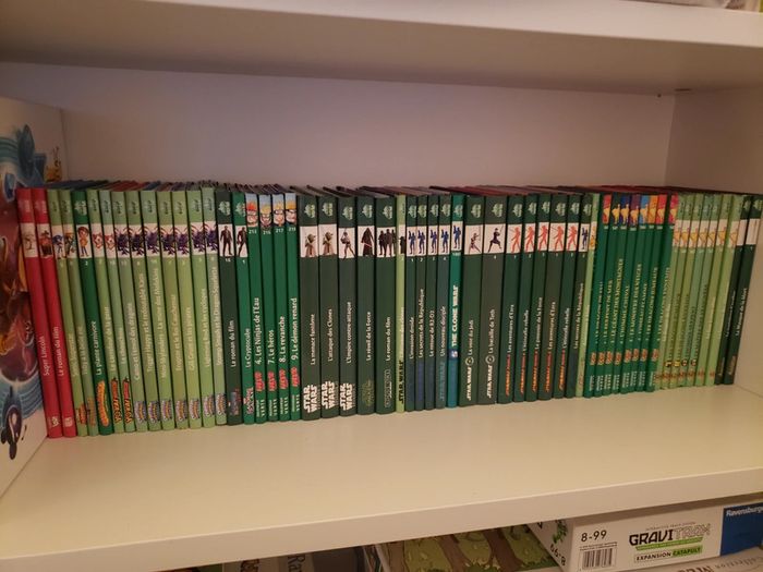 Lot de 15 livres star wars de la bibliothèque verte - photo numéro 4