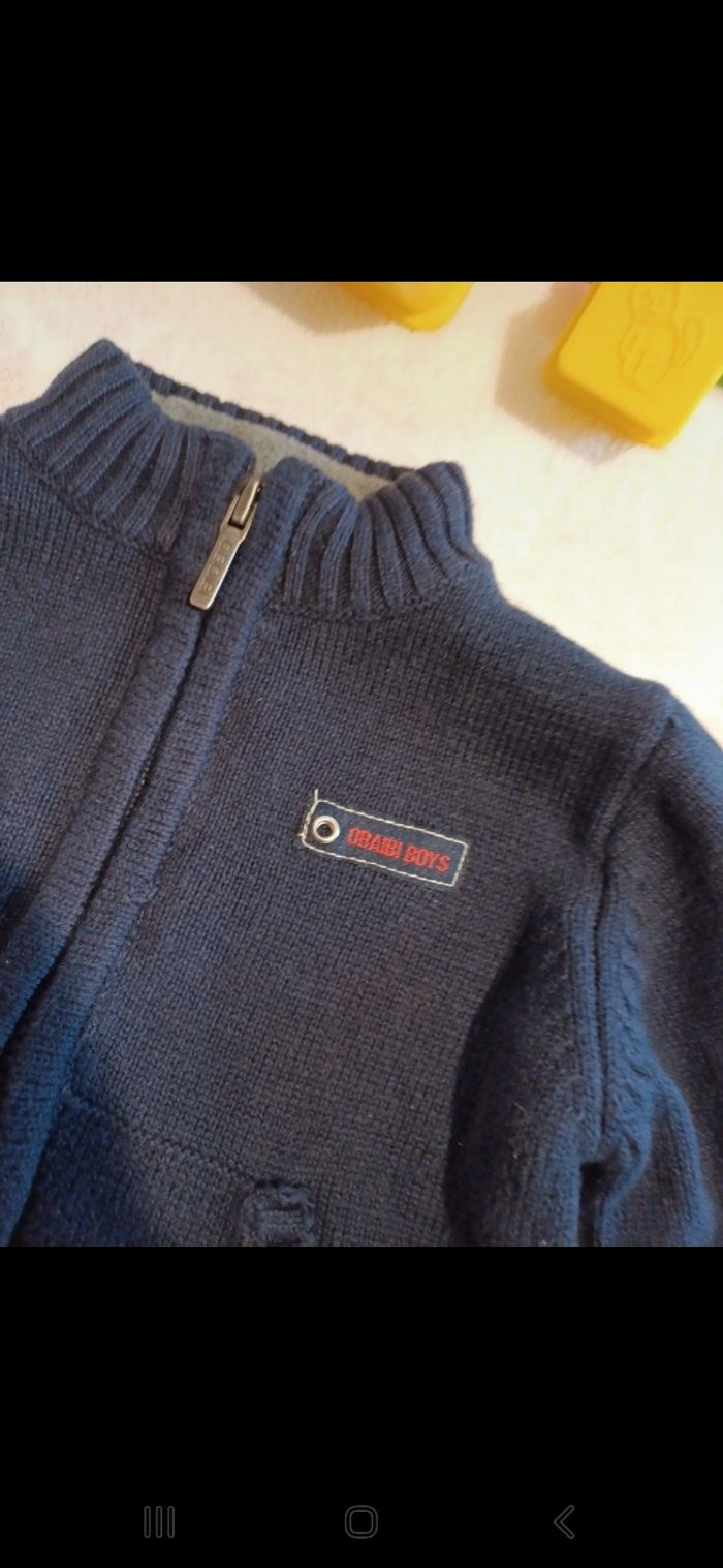 Gilet polaire bébé taille 6 mois - photo numéro 2