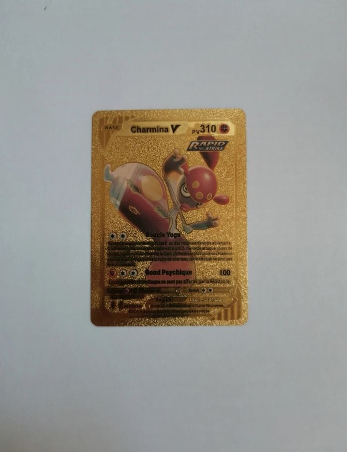 Lot de 4 cartes Pokémon