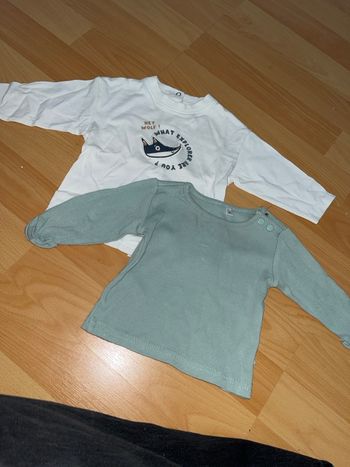 Lot tee shirt bébé