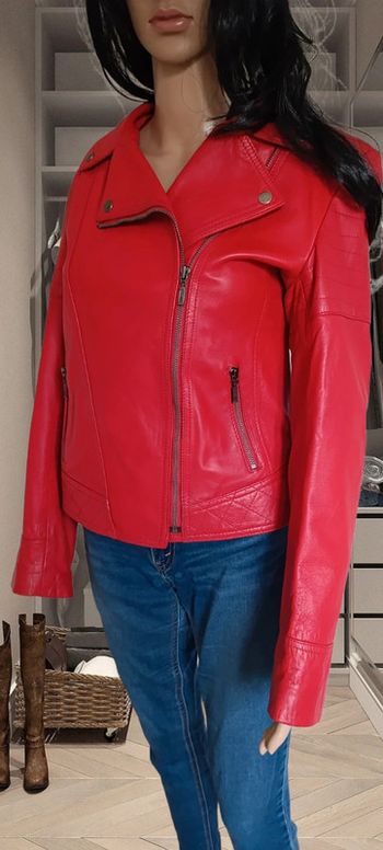Veste perfecto cuir femme taille 38 - Factory