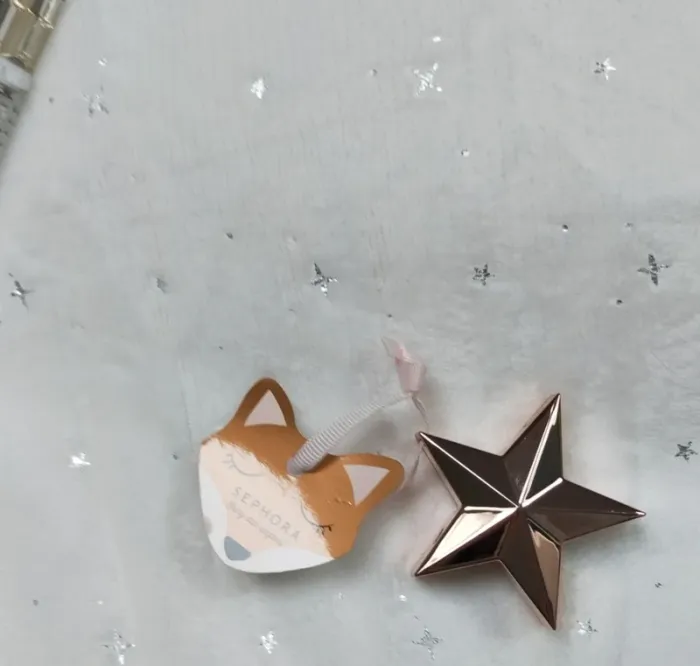 Gloss rose étoile paillettes Sephora neuf