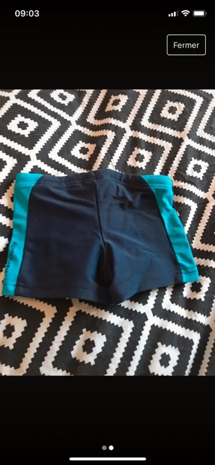Boxer maillot de bain taille 3 ans - photo numéro 2