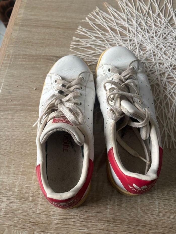 Adidas Stan Smith Blanche & Rose – 37⅓ – 5€ - photo numéro 4