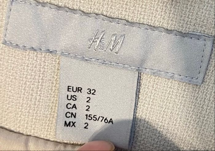 Blazer beige 32 h&m - photo numéro 3