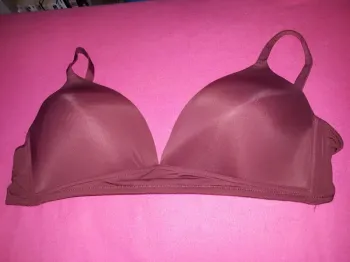 Soutien-gorge sans armature rembourré 95D Bordeaux