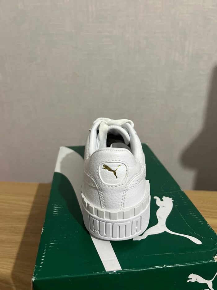 Baskets Puma Cali Wn’s White mono - photo numéro 5