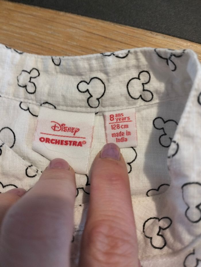 Chemise Mickey Disney - photo numéro 2