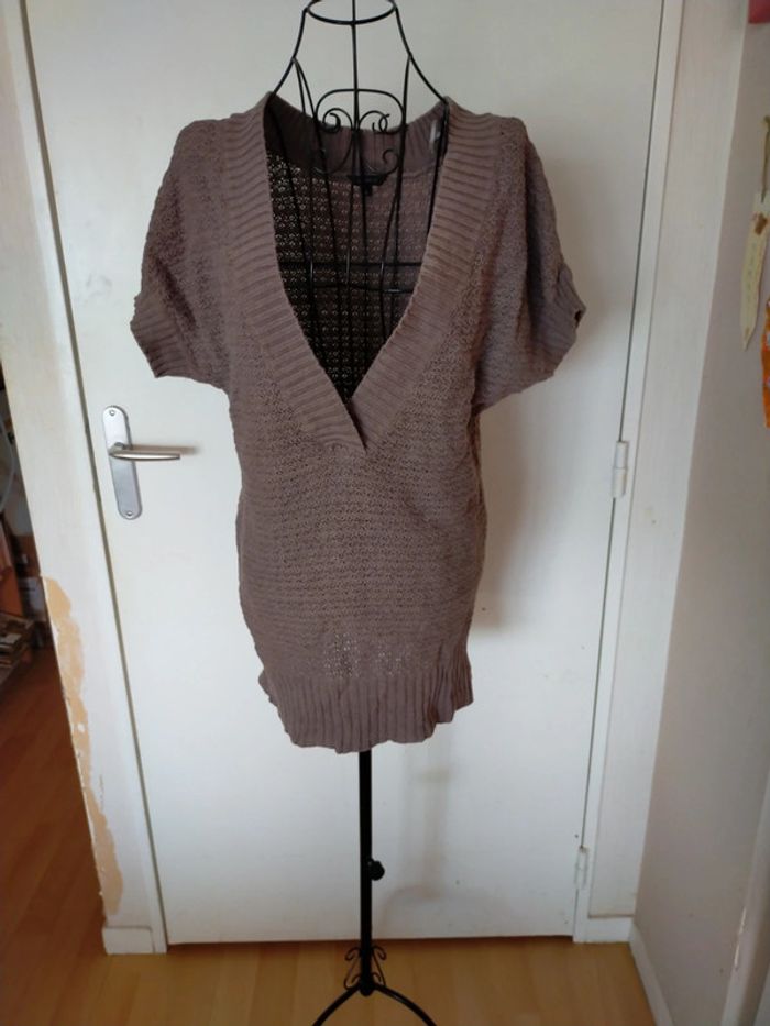 Magnifique pull long bon état peu porté - photo numéro 2