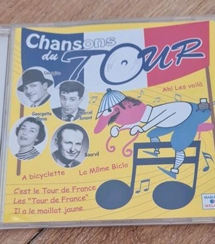 Cd musique Chansons du Tour