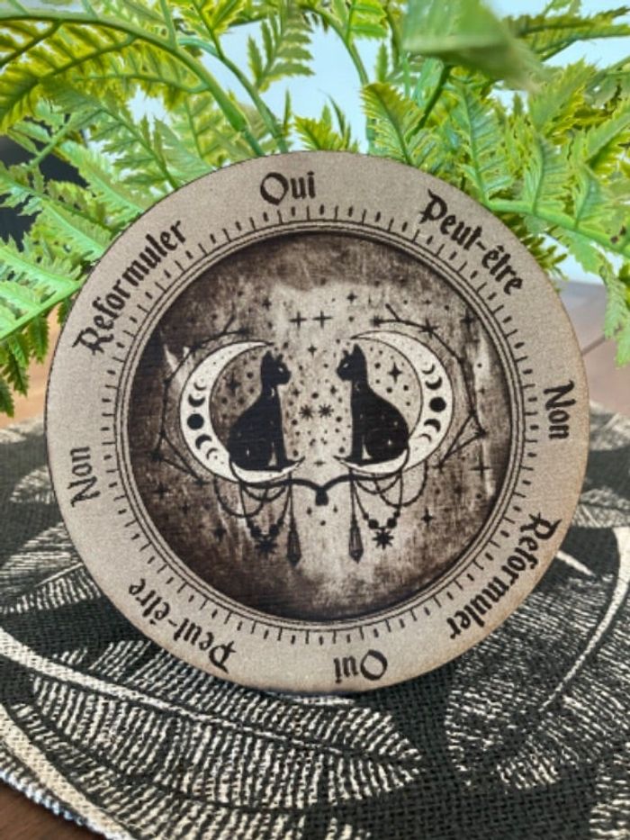 Planche radiesthésie ouija rond