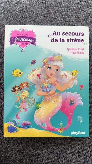 Livre une deux trois princesses Au secours de la sirène