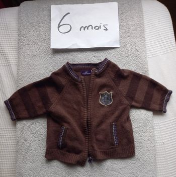 Gilet garçon 6 mois
