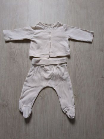 Ensemble gilet sarouel DPAM 3 mois