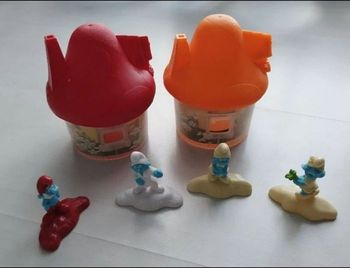 Schtroumpfs et maisons