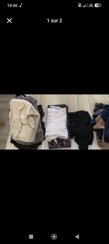 Lots de vêtements taille s et mmu