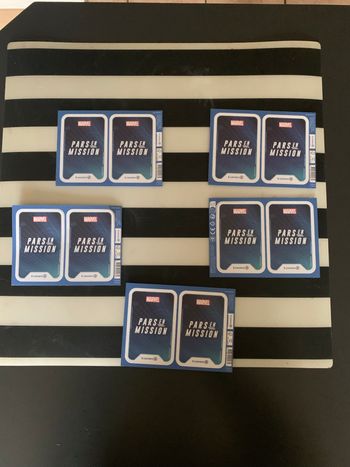 Carte marvel pars en mission