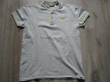 POLO MC GRIS CLAIR "KAPORAL" - TAILLE S - n°01
