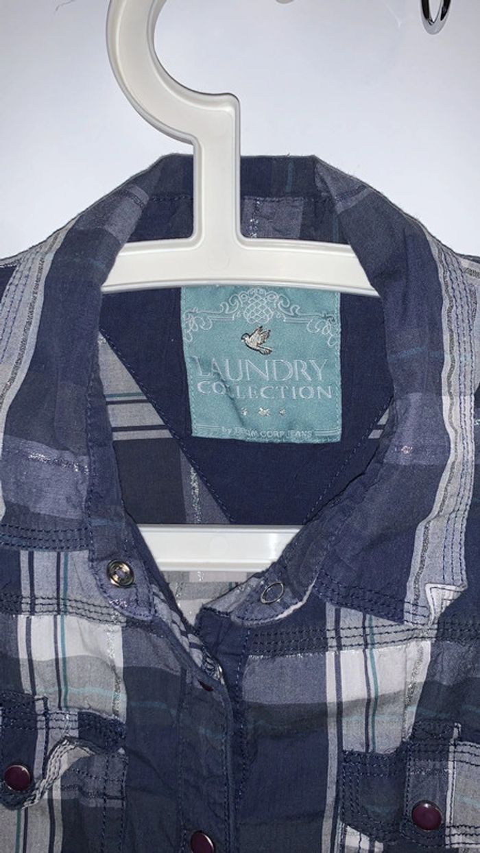 Chemise denim corp jeans - photo numéro 2
