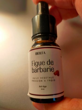 Huile végétale de pépins de figue de barbarie - 10mL