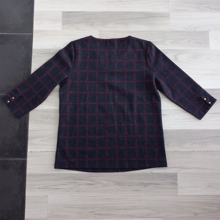 Pull femme à carreaux Damart taille M - photo numéro 6