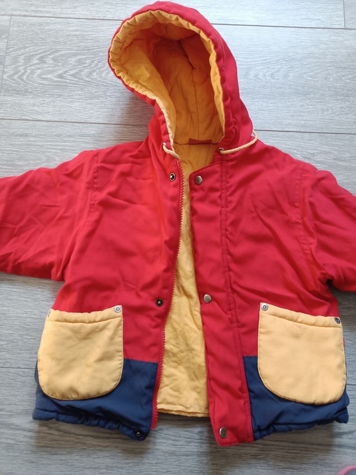Blouson chaud vintage Kiabi 18mois - photo numéro 2
