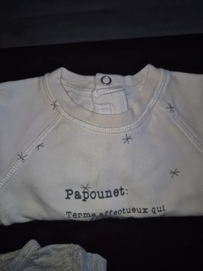 Lot pyjama 1 mois - photo numéro 2