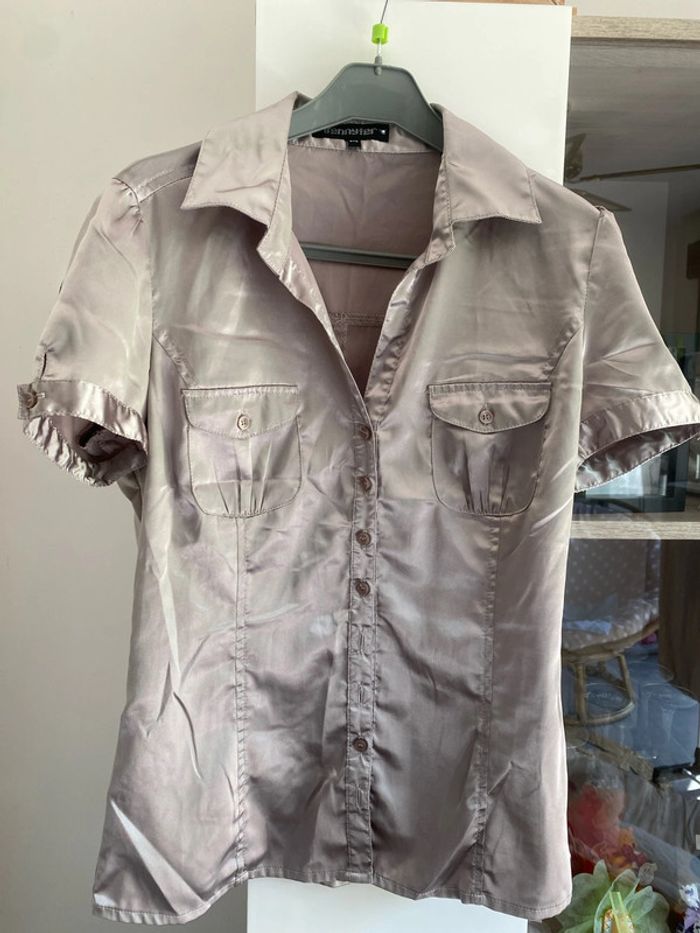 Chemise effet luisant taille M - photo numéro 3