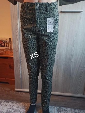Pantalon imprimé skinny