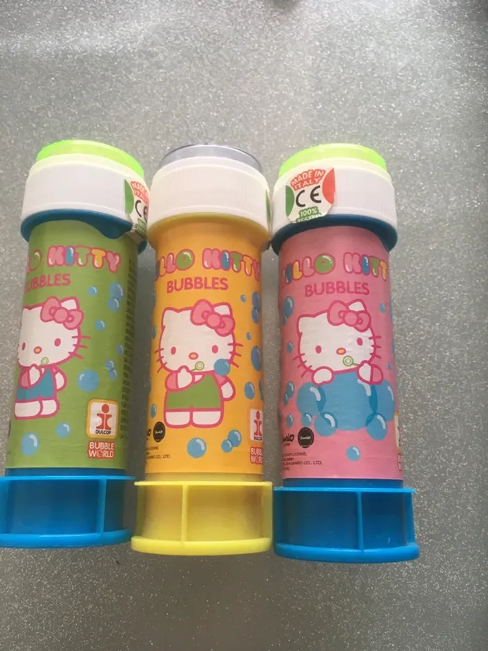 3x Bulles de savons NEUF