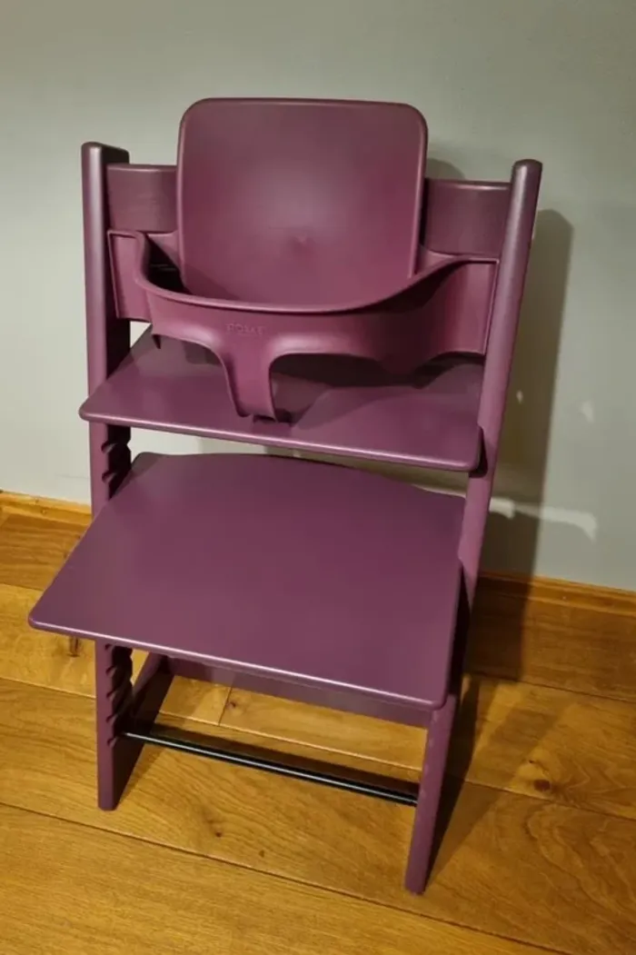 Stokke Tripp trapp highchair with babyset