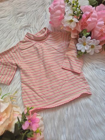 Sous pull rayé 12mois sergent major