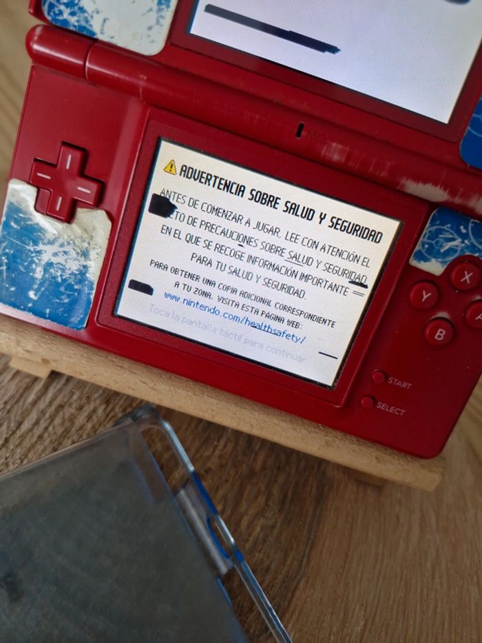 Nintendo ds lite rouge - photo numéro 2