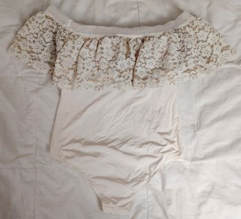 Body beige à dentelle Penti