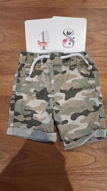 Short militaire _ 80 cm 18 mois _ inextenso