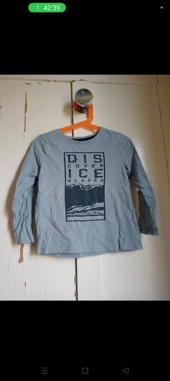 T-shirt manches longues garçon