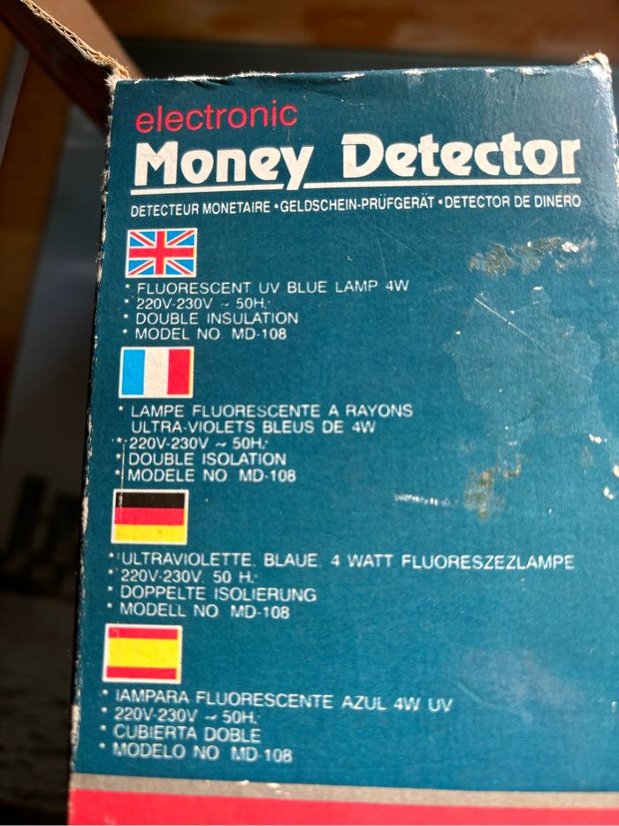 Détecteur de faux billets - photo numéro 6