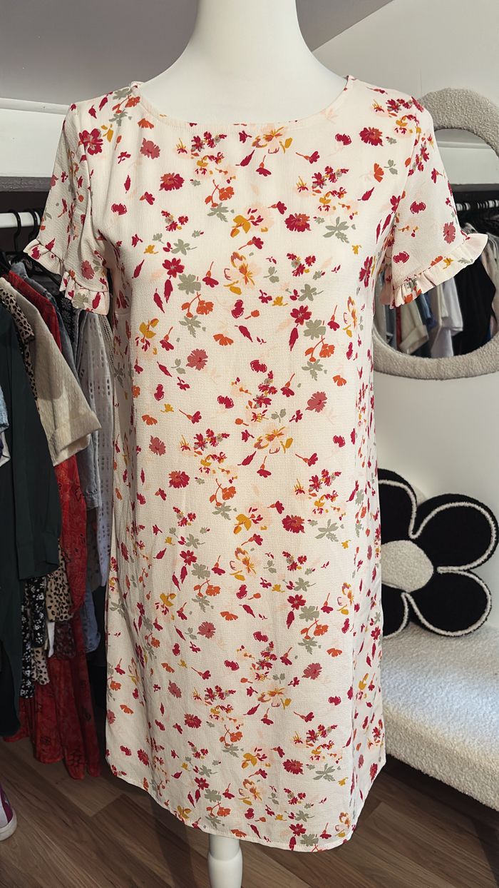 Robe longue fleuries Etam T36