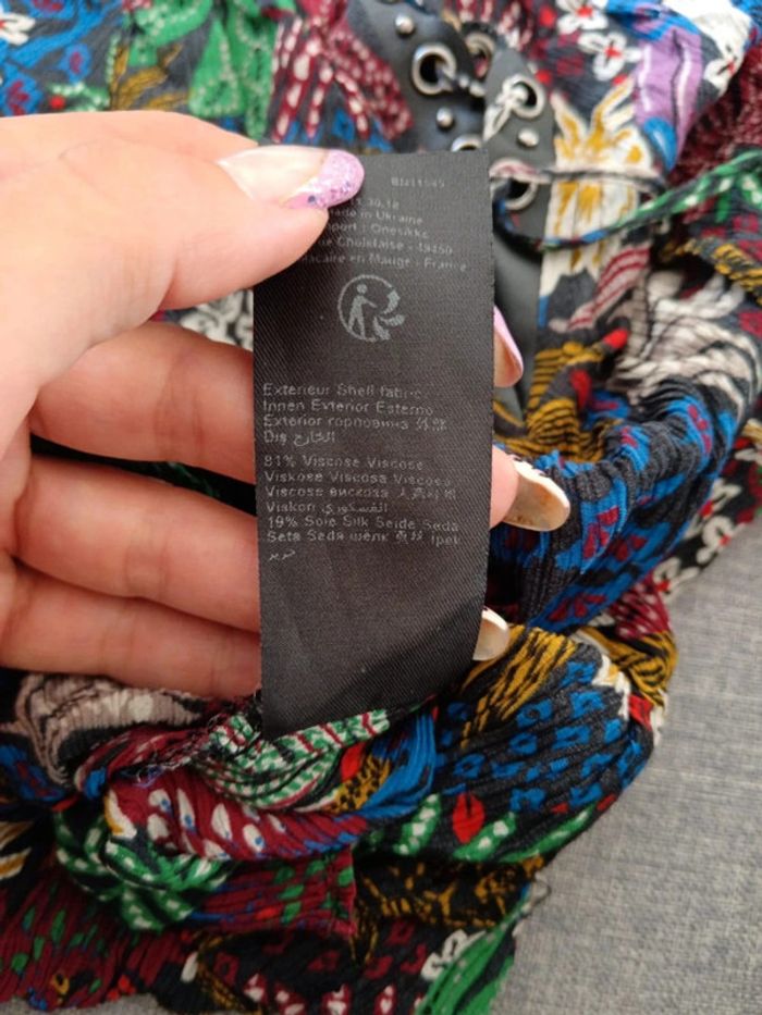 C58 blouse fleurie IKKS 38 - photo numéro 4