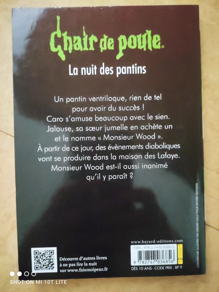 Chair de poule la nuit des pantins - photo numéro 2